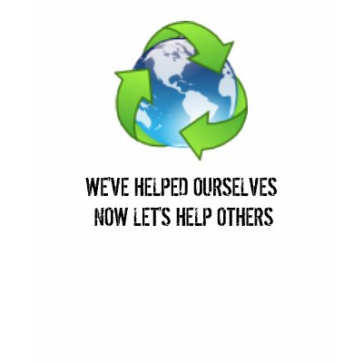 WE’VE HELPED OURSELVES NOW LET’S HELP OTHERS TSHIRT by brandfundraising