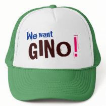 We Want GINO! - Boston Celtics Hat by gotvmail We Want GINO! - Boston Celtics Hat