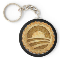 "We Want Pie!" Obama Pie Keychain