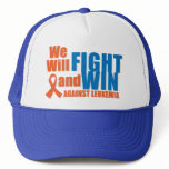 We Will Fight and Win Against Leukemia hats