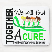 We Will Find A Cure Non-Hodgkin's Lymphoma Mouse Pad