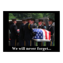 We will never forget... posters