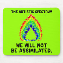 We Will Not Be Assimilated Mousepad