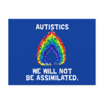 We Will Not Be Assimilated Postcards