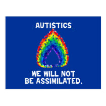 We Will Not Be Assimilated Postcards