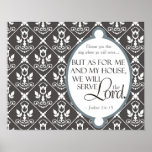 We Will Serve the Lord Print
