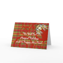 We Wish You A  Magical Christmas... and A Happy cards