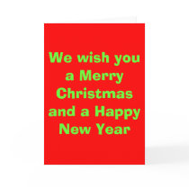 We wish you a Merry Christmas and a Happy New Year cards by mhso4love We wish you a Merry Christmas and a Happy New Year cards