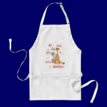 We Wish You A Merry Christmas Apron by Lotacats We Wish You A Merry Christmas Apron