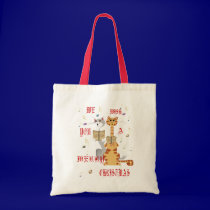 We Wish You A Merry Christmas Bag by Lotacats We Wish You A Merry Christmas Bag