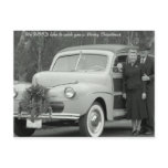 We WOOD Like To Wish You Merry Christmas postcards