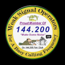 Weak Signal Logo Frig Magnet