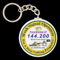 Weak Signal Logo Keychain keychains
