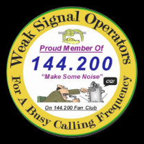 Weak Signal Logo Sticker 3"inch stickers