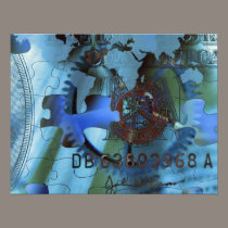 Wealth Puzzle invitations