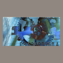 Wealth Puzzle photo cards