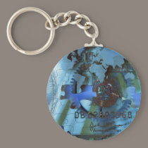 Wealth Puzzle keychains