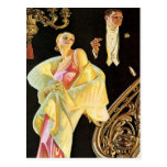 Wealthy Party Goers Post Cards