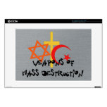 Weapons Of Mass Destruction 15" Laptop Decal