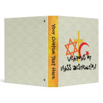 Weapons of Mass Destruction Vinyl Binder