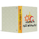 Weapons of Mass Destruction Vinyl Binder