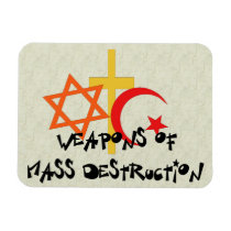 Weapons of Mass Destruction Flexible Magnet