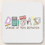 Weapons Of Math Destruction Beverage Coaster