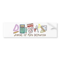Weapons Of Math Destruction bumper stickers