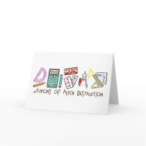 Weapons Of Math Destruction Greeting Cards
