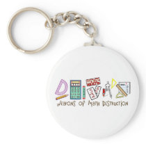 Weapons Of Math Destruction Keychains