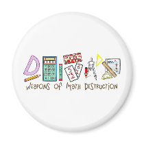 Weapons Of Math Destruction Refrigerator Magnet