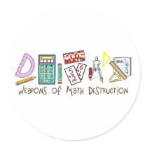 Weapons Of Math Destruction Stickers