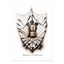 Weapons of Moroland Print by SunHelmet Weapons of Moroland Print