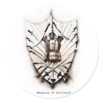 Weapons of Moroland Sticker by SunHelmet Weapons of Moroland Sticker