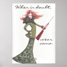 Wear Camo-Poster