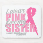 Wear Pink For My Sister Mousepad