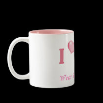 Wear Pink, Las Vegas Does! Mug mugs