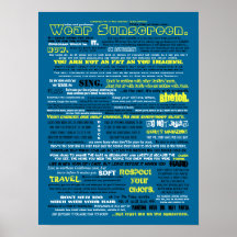 Wear Sunscreen Print