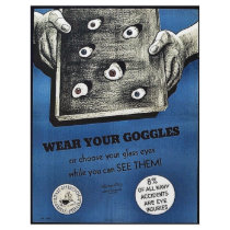 Wear Your Goggles flyers