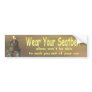 wear your seatbelt bumper stickers