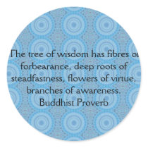 Wearable Buddhist Wisdom - The tree of wisdom stickers by spiritcircle Wearable Buddhist Wisdom - The tree of wisdom stickers