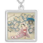 Wearing A Flower in the Head necklaces