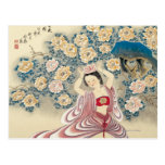 Wearing A Flower in the Head Postcards