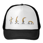 Wearing Down Mesh Hat