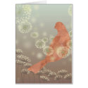 "Wearing Queen Anne's Lace" Blank Card by EuphorianChic "Wearing Queen Anne's Lace" Blank Card