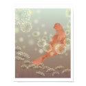 "Wearing Queen Anne's Lace" Illustration  Print