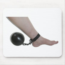 WearingBallChain081210 Mouse Pad