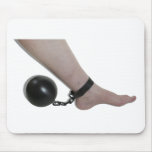 WearingBallChain081210 Mouse Pad