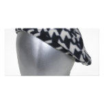 WearingHoundstoothBeret121909 Personalized Photo Card