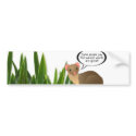 Weasel bumper stickers